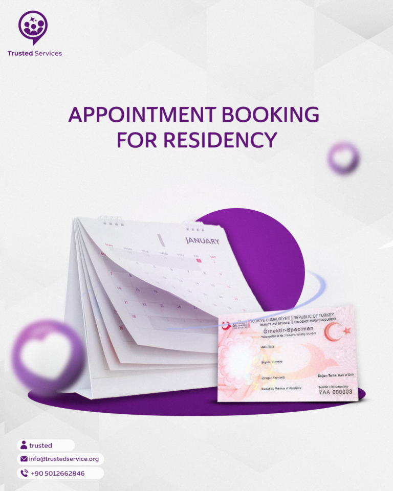 Appointment booking for residency