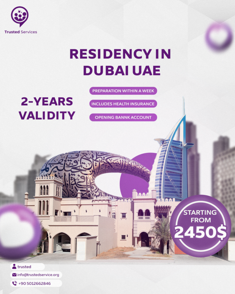 Residency in Dubai UAE